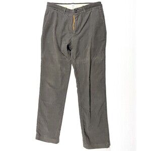 Jack Spade Men’s Size 32 x31 Corduroy Pants Trousers Gray Straight Leg
